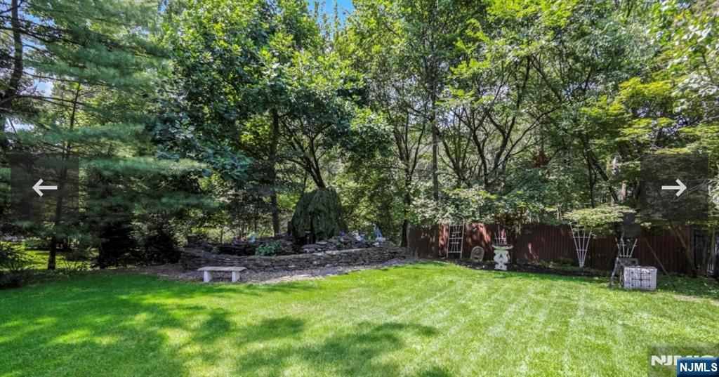 79 North 5th Street Park Ridge, NJ 07656 - Photo 11 of 11 a view of a backyard with a garden