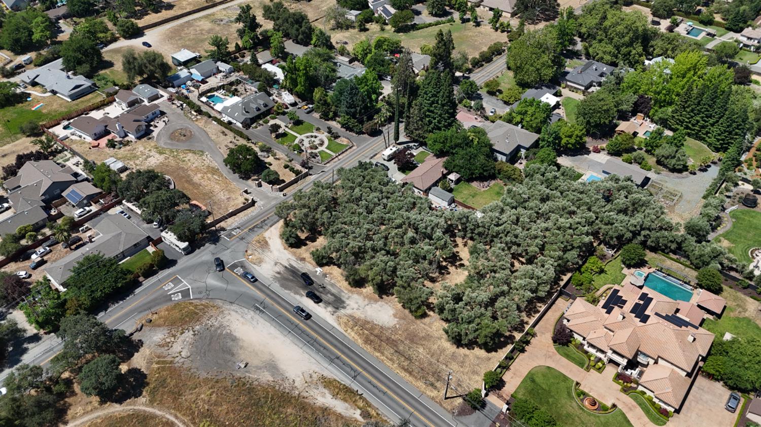 0 Barton Road Granite Bay, CA 95746 - Photo 2 of 9 an aerial view of residential houses with outdoor space