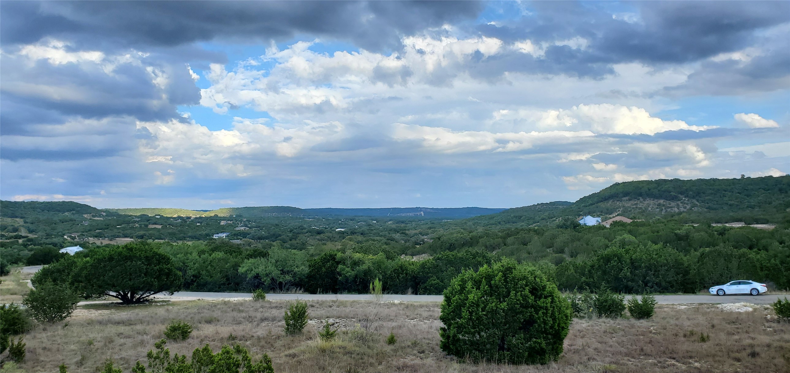 588 Balcones Ridge Way Bertram, TX 78605 - Photo 8 of 16 View to the hills at the front of the lot