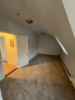 an empty room with a empty space