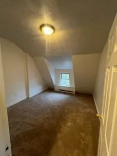 a view of a livingroom with a window