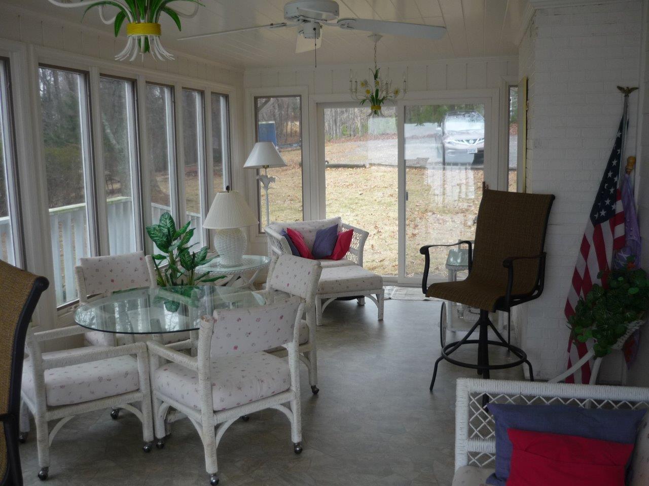 Sunroom Toward Front of Home