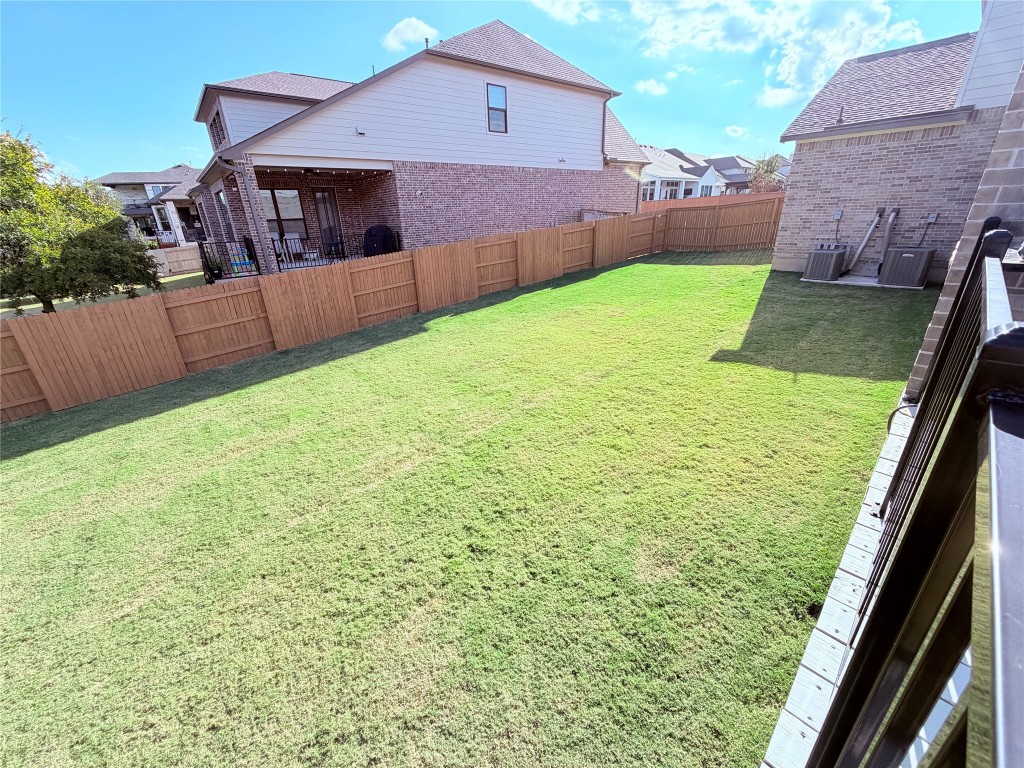 2012 Bayridge Road Georgetown, TX 78628 - Photo 29 of 32 a view of a backyard