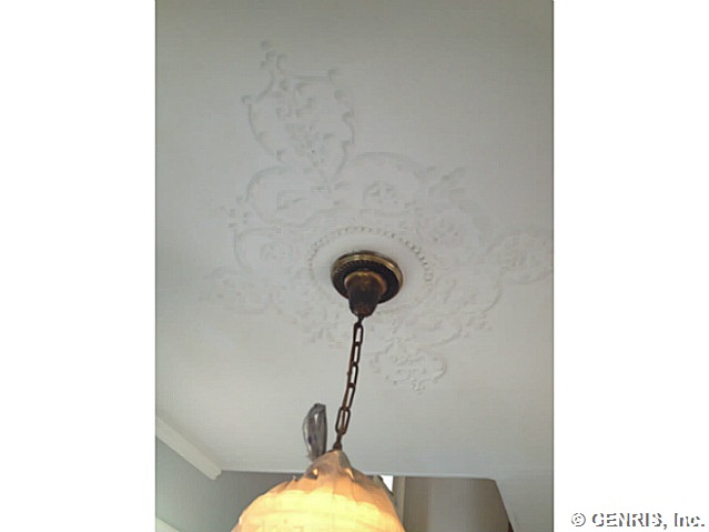 43 Gregory Street Rochester, NY 14620 - Photo 12 of 25 Foyer. Original Plaster Details and Original Light