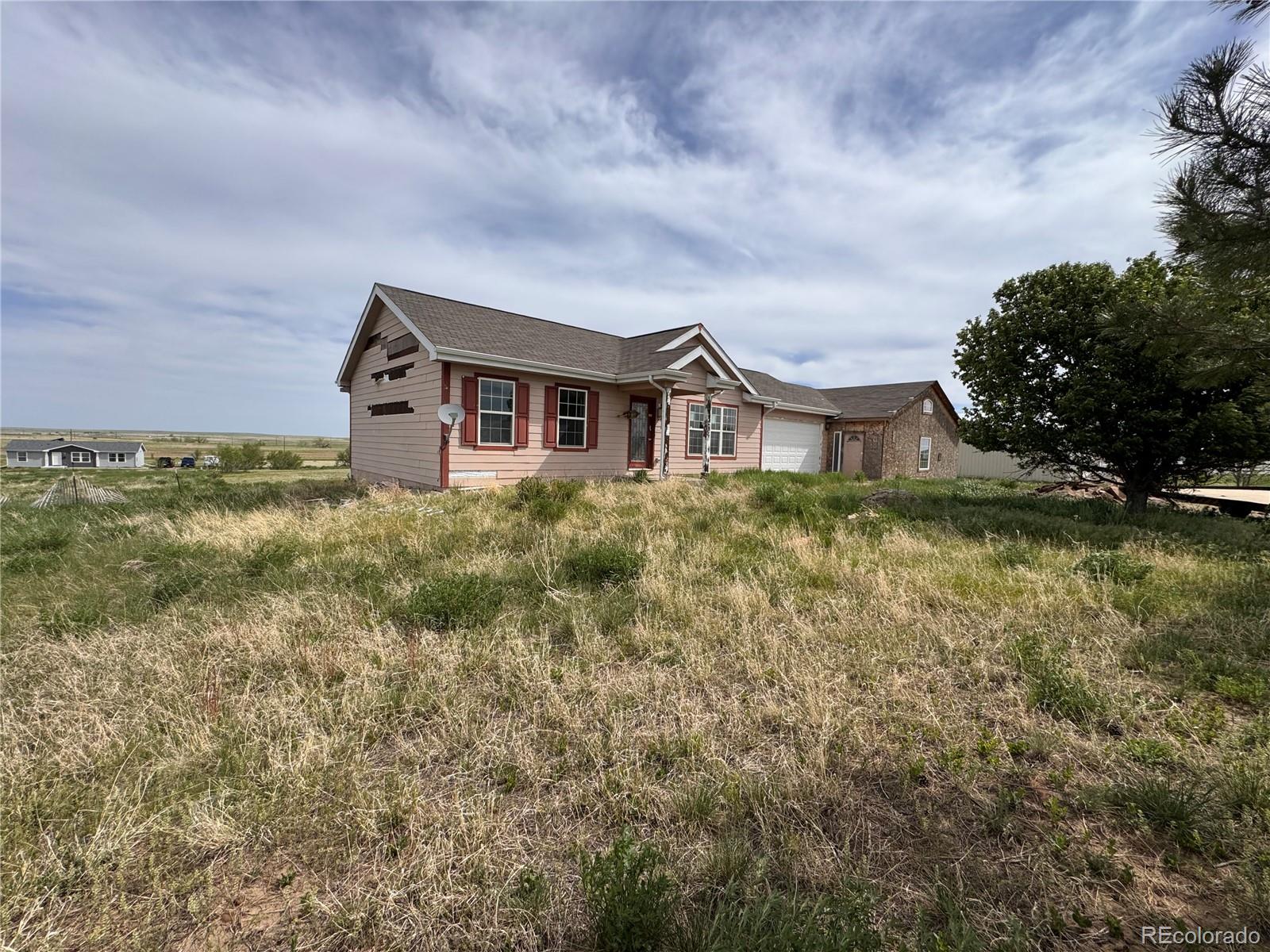 38423 County Road 166 Agate, CO 80101 - Photo 24 of 28 an aerial view of residential house with space and trees around