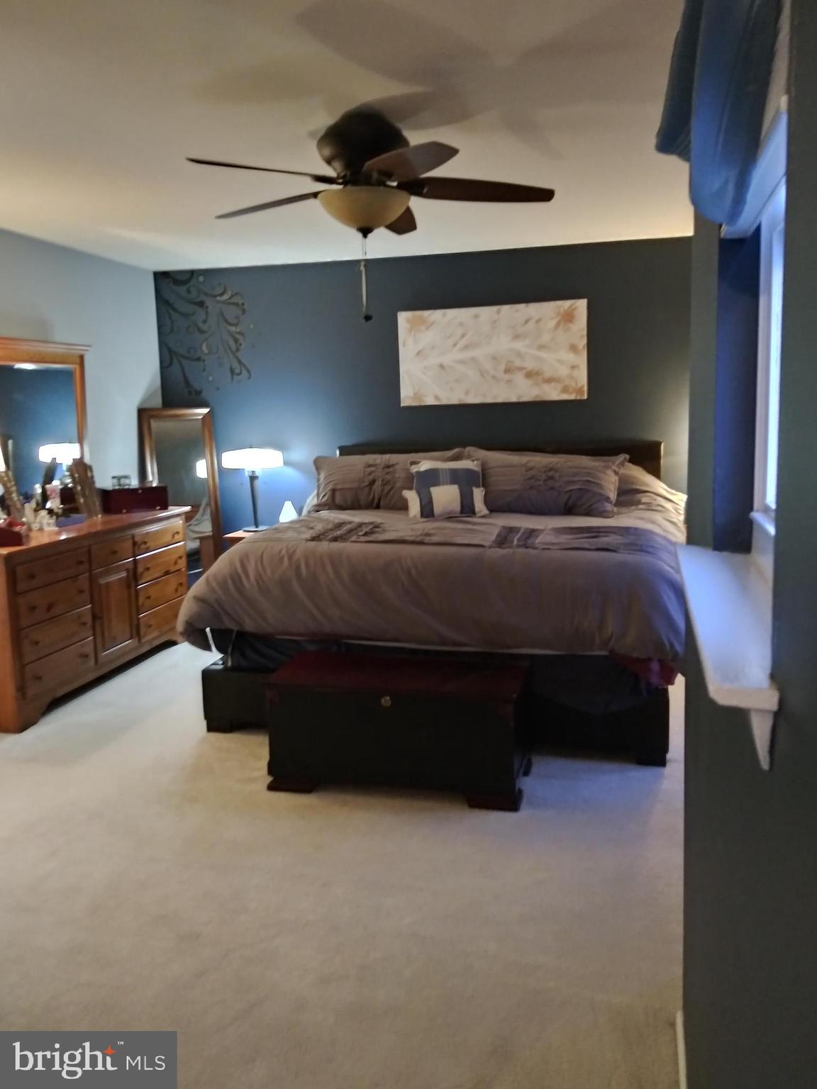 832 Roberts Road Warminster, PA 18974 - Photo 23 of 41 Roomy Master Bdrm. Note CA King bed