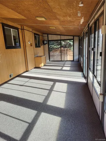 a view of front door