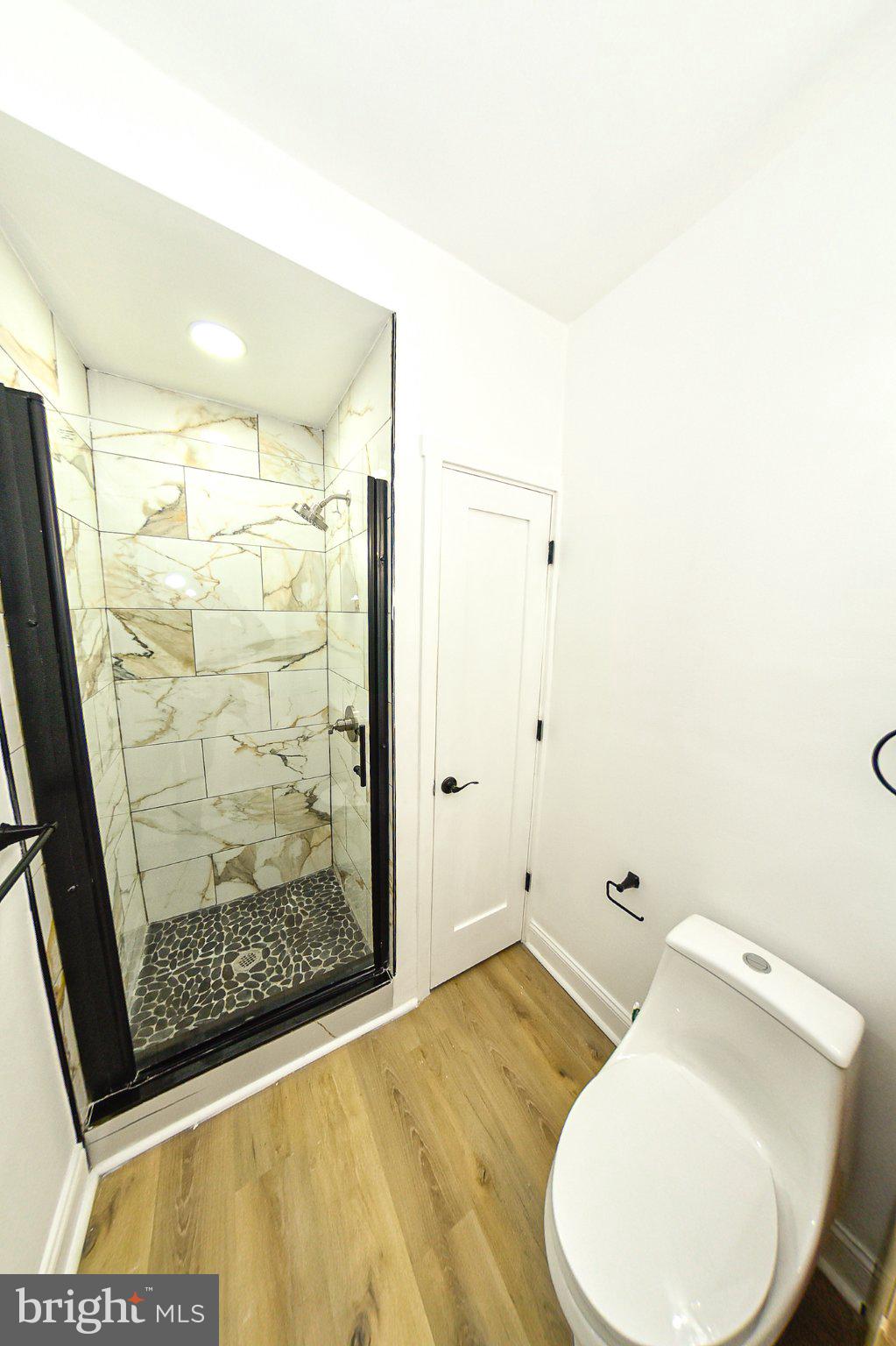 3704 Suitland Road Southeast Washington, DC 20020 - Photo 47 of 70 Sleek bathroom with modern shower design.