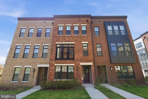 a front view of a building