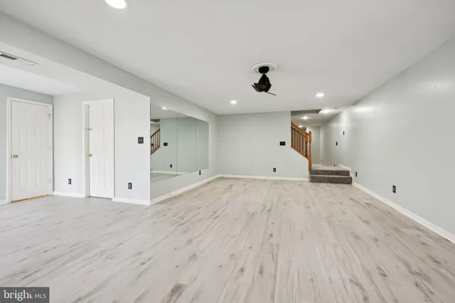 a picture of a room with a white wall