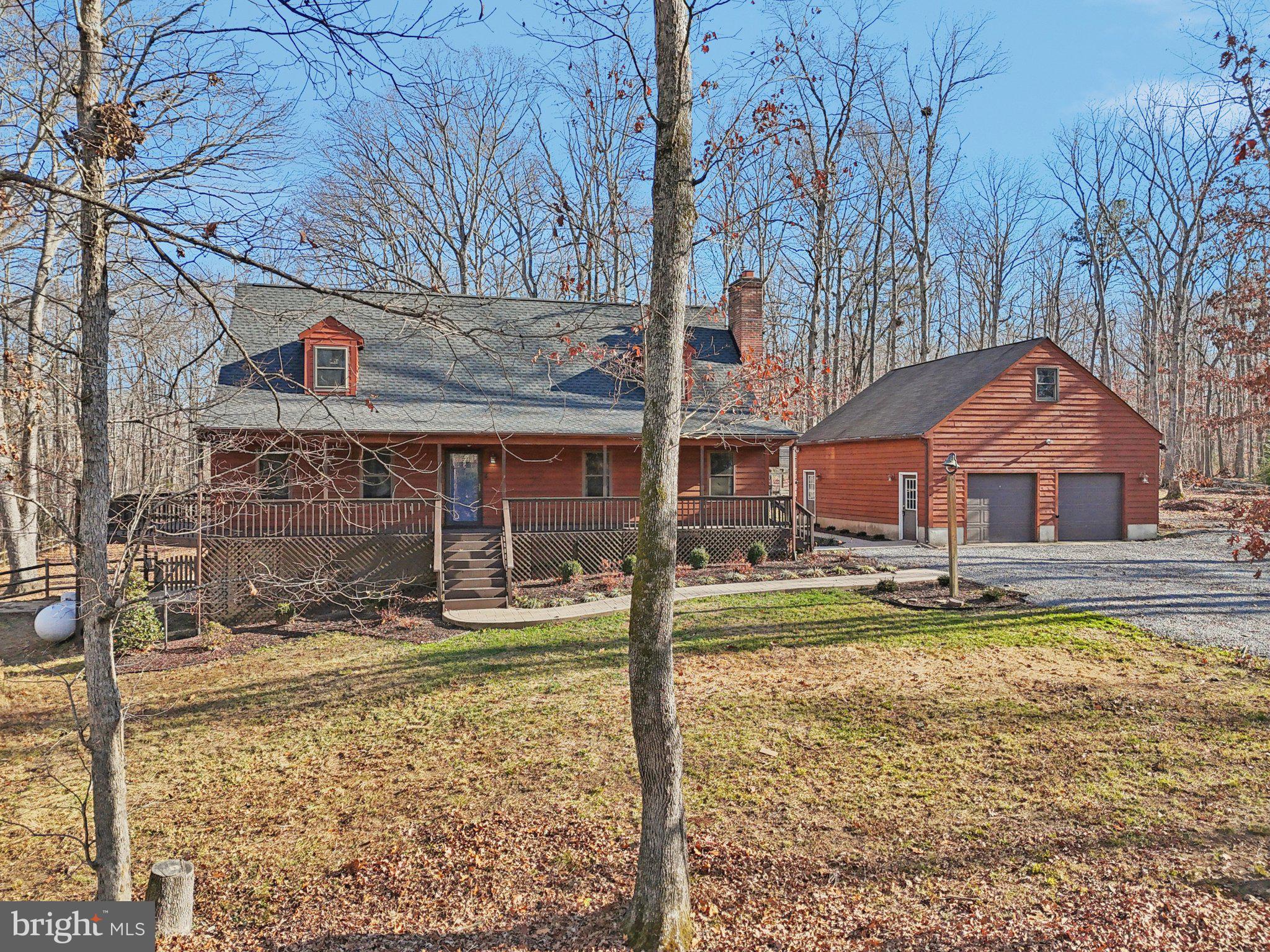 13445 Blackwells Mill Road Goldvein, VA 22720 - Photo 71 of 95 a front view of a house with swimming pool