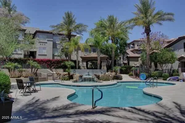 a building with trees in front of it