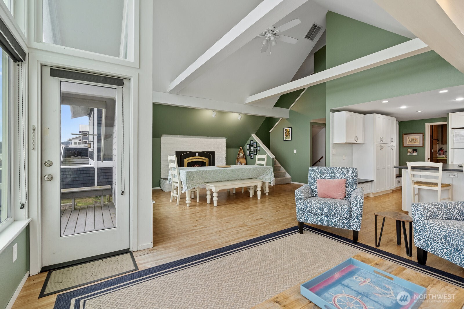 2508 Sunlight Beach Road Clinton, WA 98236 - Photo 7 of 33 a living room with furniture and a table