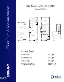 $620,000 | 537 New Bern Avenue, Unit 101, Raleigh, NC 27601