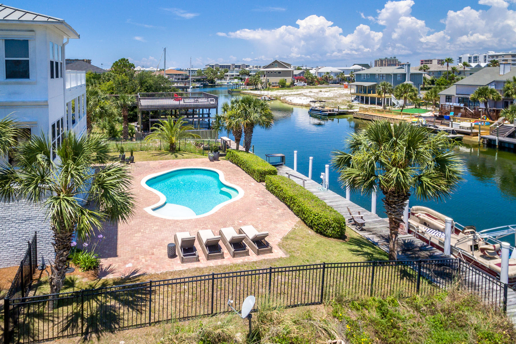 523 Gulf Shore Drive Destin, FL 32541 - Photo 74 of 78 a view of a lake with a lake