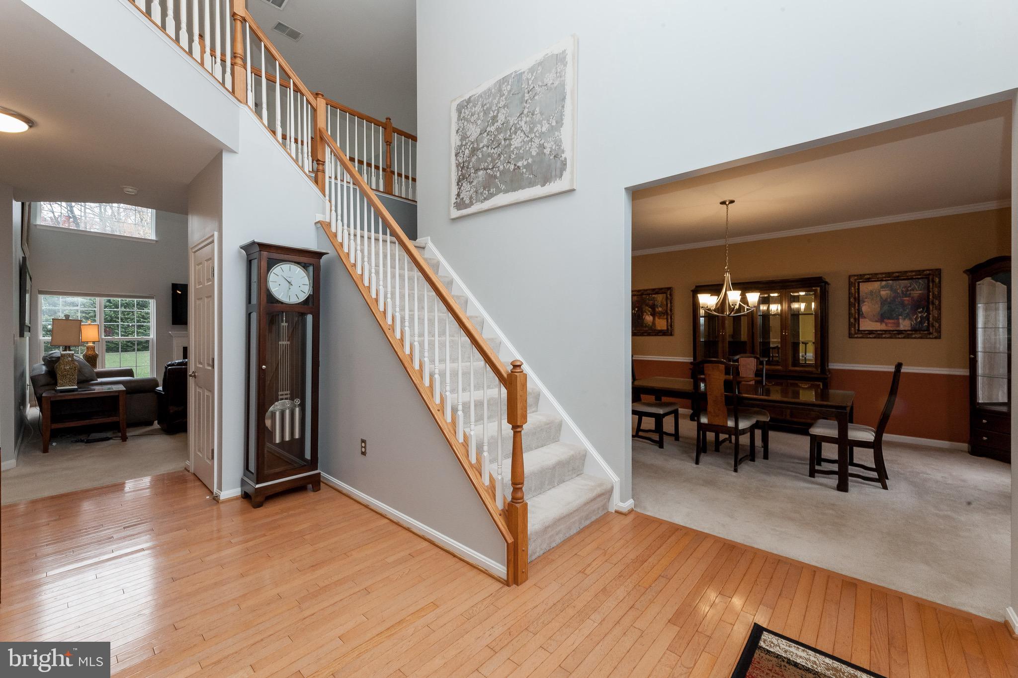 11104 Park Ridge Road Fredericksburg, VA 22408 - Photo 52 of 76 Wood foyer and 2 story foyer