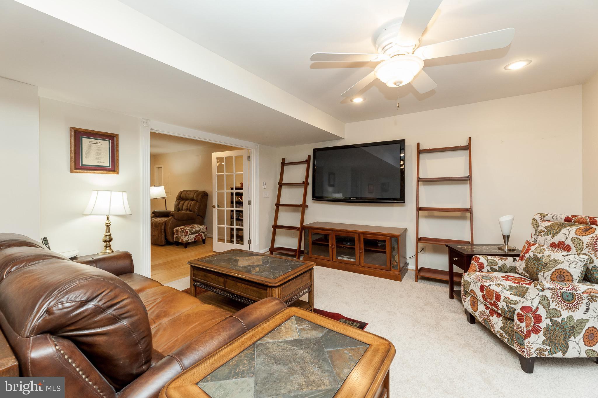 11104 Park Ridge Road Fredericksburg, VA 22408 - Photo 67 of 76 Family rm Full living area in finished lower level