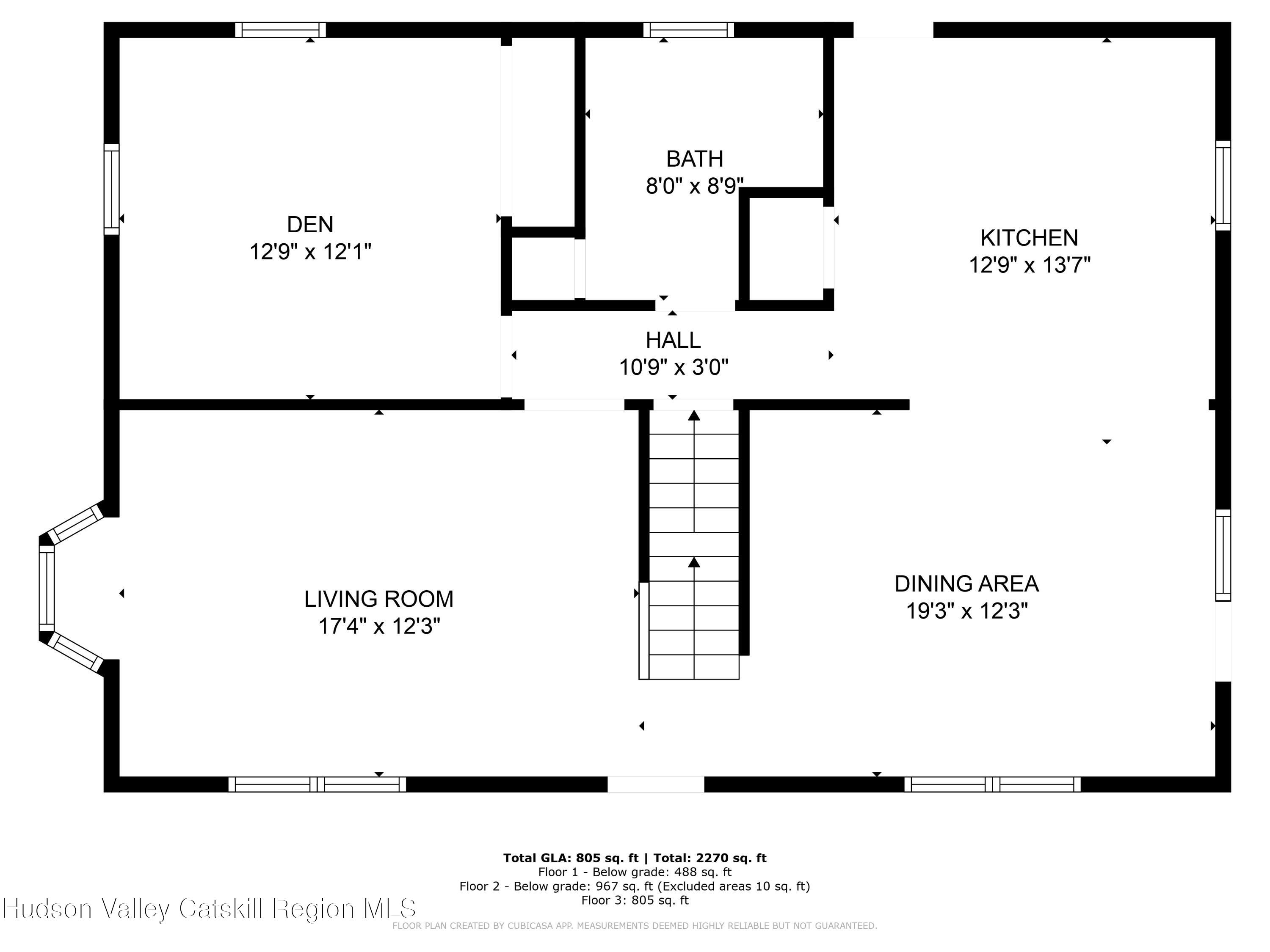 26 Woodland Road Craryville, NY 12521 - Photo 38 of 38 2D Floor Plan for 26 Woodland Road_1.jpg