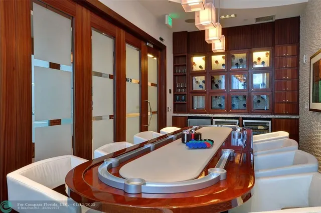 a room with furniture and window