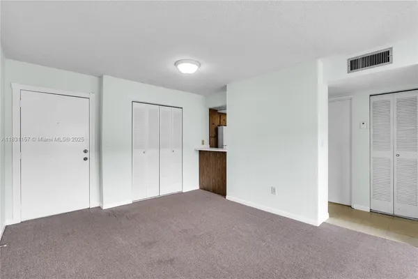 a view of empty room