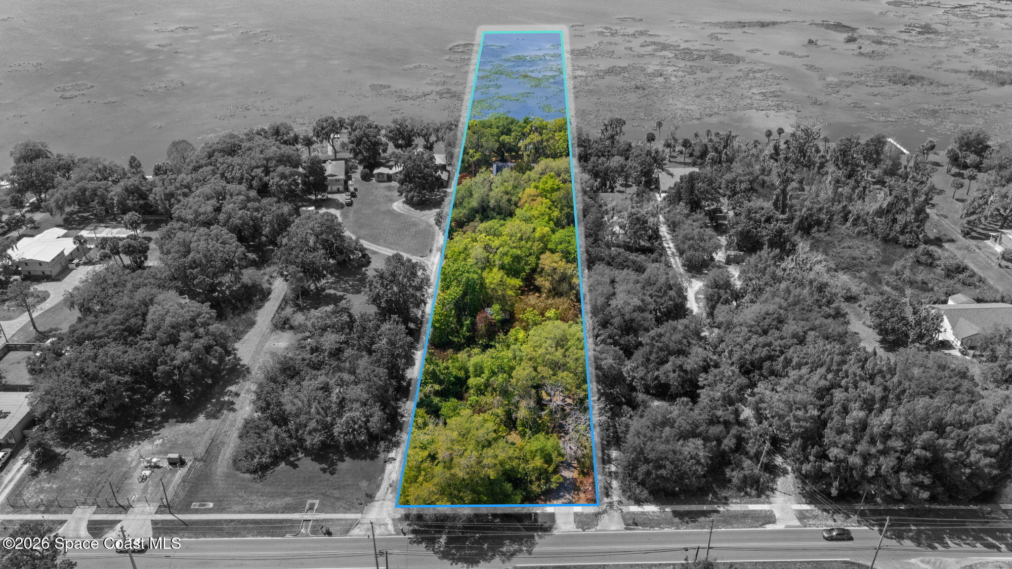 130 North Carpenter Road Titusville, FL 32796 - Photo 30 of 30 3.25 Acre Lot Line