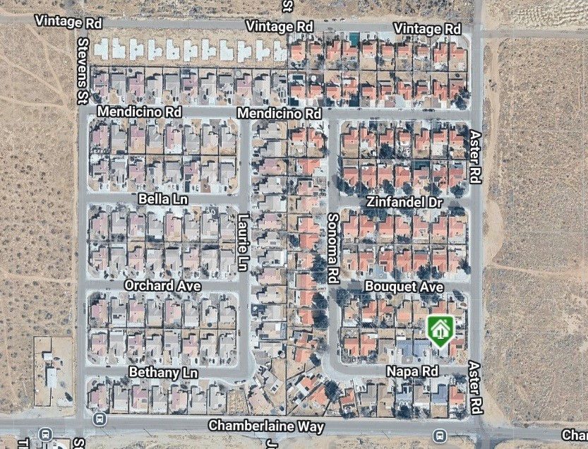 10456 Napa Road Adelanto, CA 92301 - Photo 31 of 31 a view of a city from a balcony