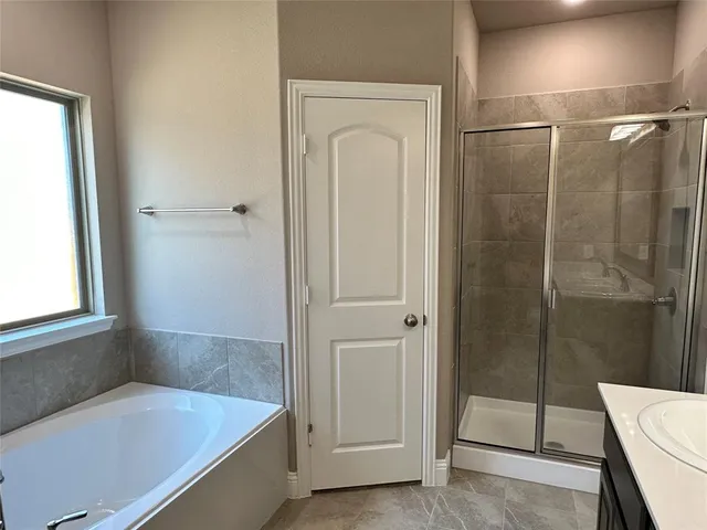 a close view of closet