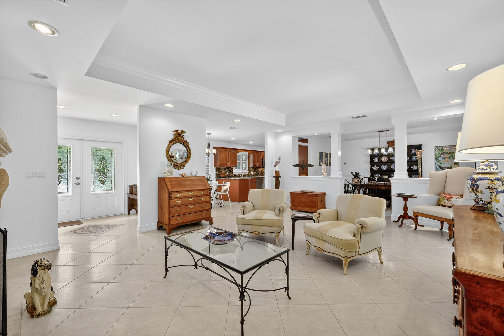 4 Rio Vista Drive Sewall's Point, FL 34996 - Photo 3 of 19 a living room with furniture and wooden floor