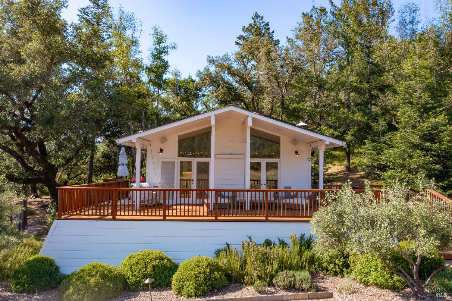 5270 Dry Creek Road Napa, CA 94558 - Photo 3 of 56 a view of a house with roof deck