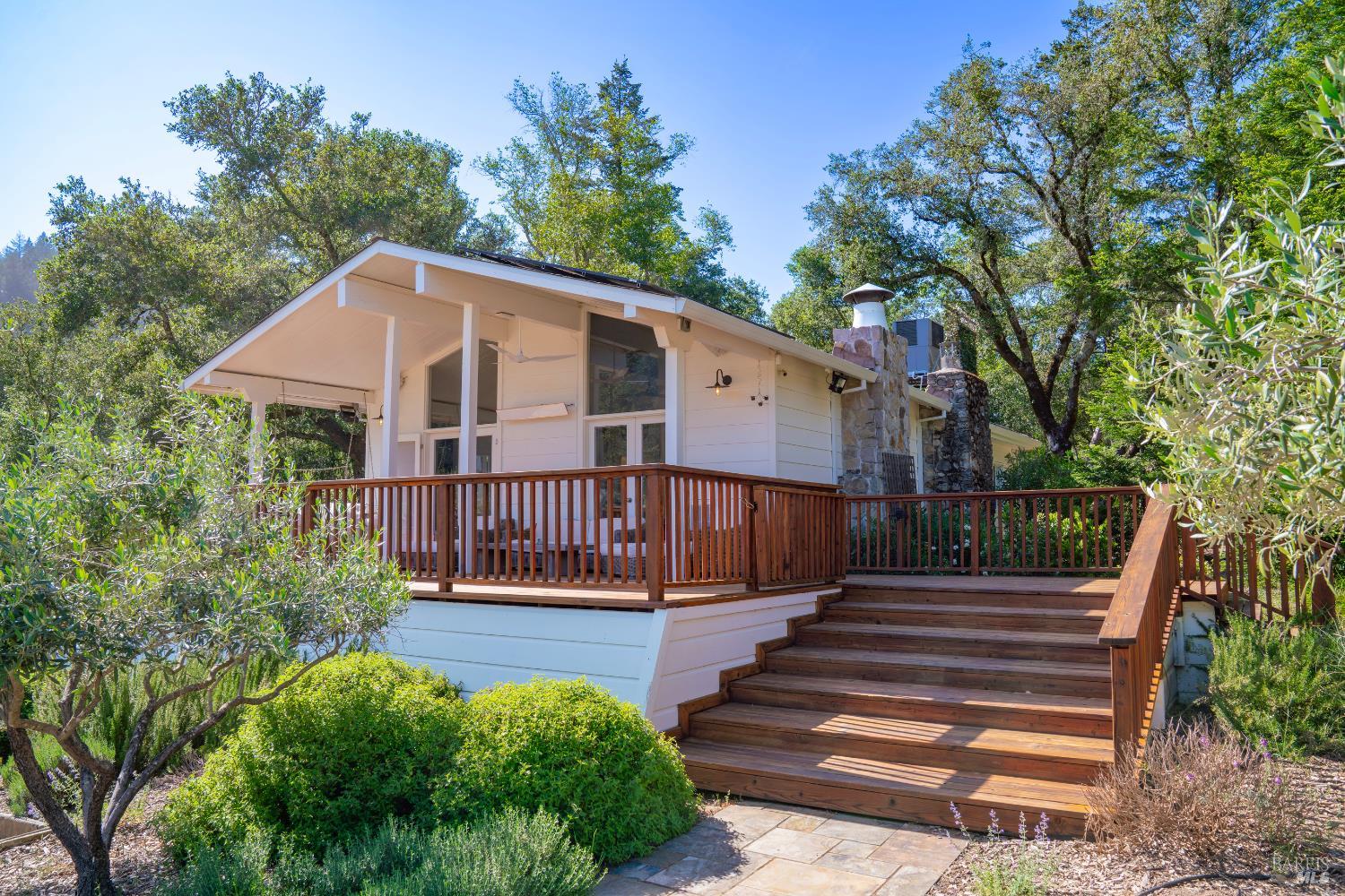 5270 Dry Creek Road Napa, CA 94558 - Photo 5 of 56 a view of a house with a yard