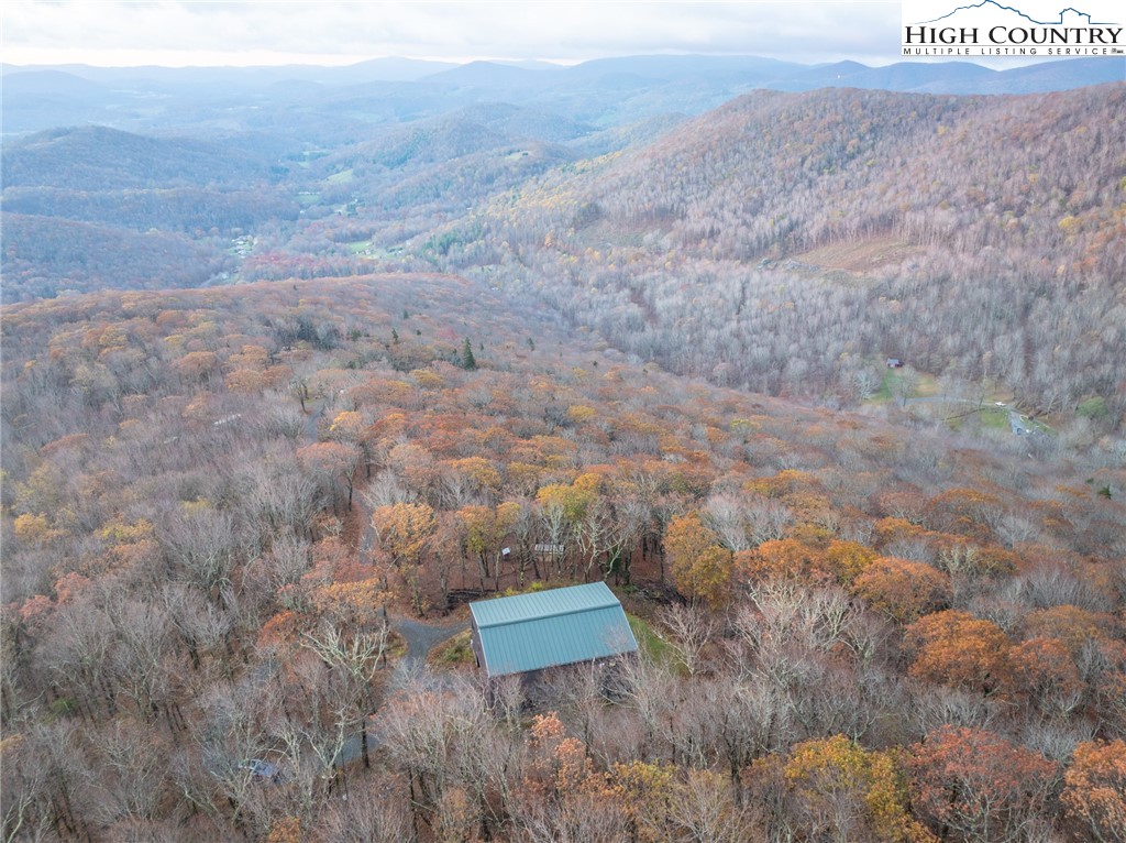 1390 Ransey Woodring Road Todd, NC 28684 - Photo 44 of 48 a view of a dry yard with wooden fence