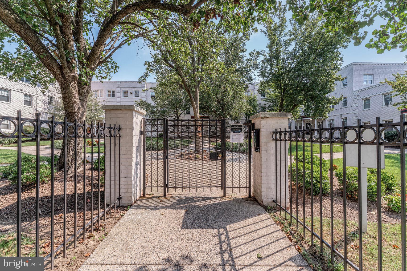 3876 9th Street Southeast, Unit 301 Washington, DC 20032 - Photo 15 of 16 a view of a wrought iron fences in the house