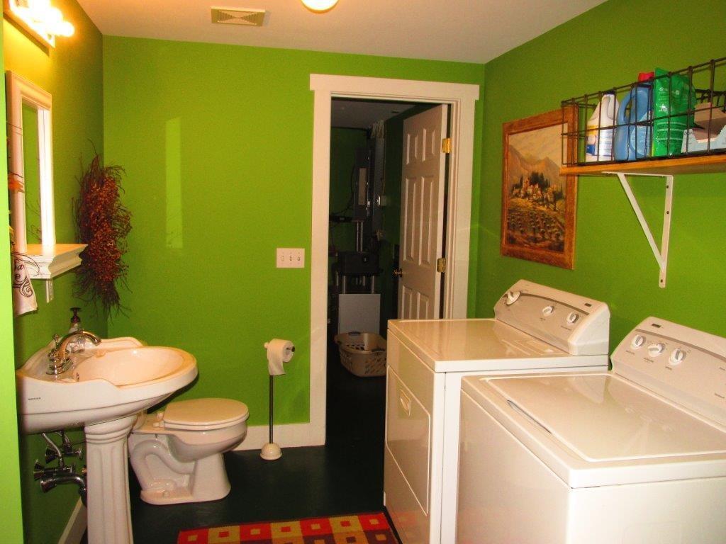11 Treat Street Belfast, ME 04915 - Photo 43 of 51 lower level laundry room and half bath.