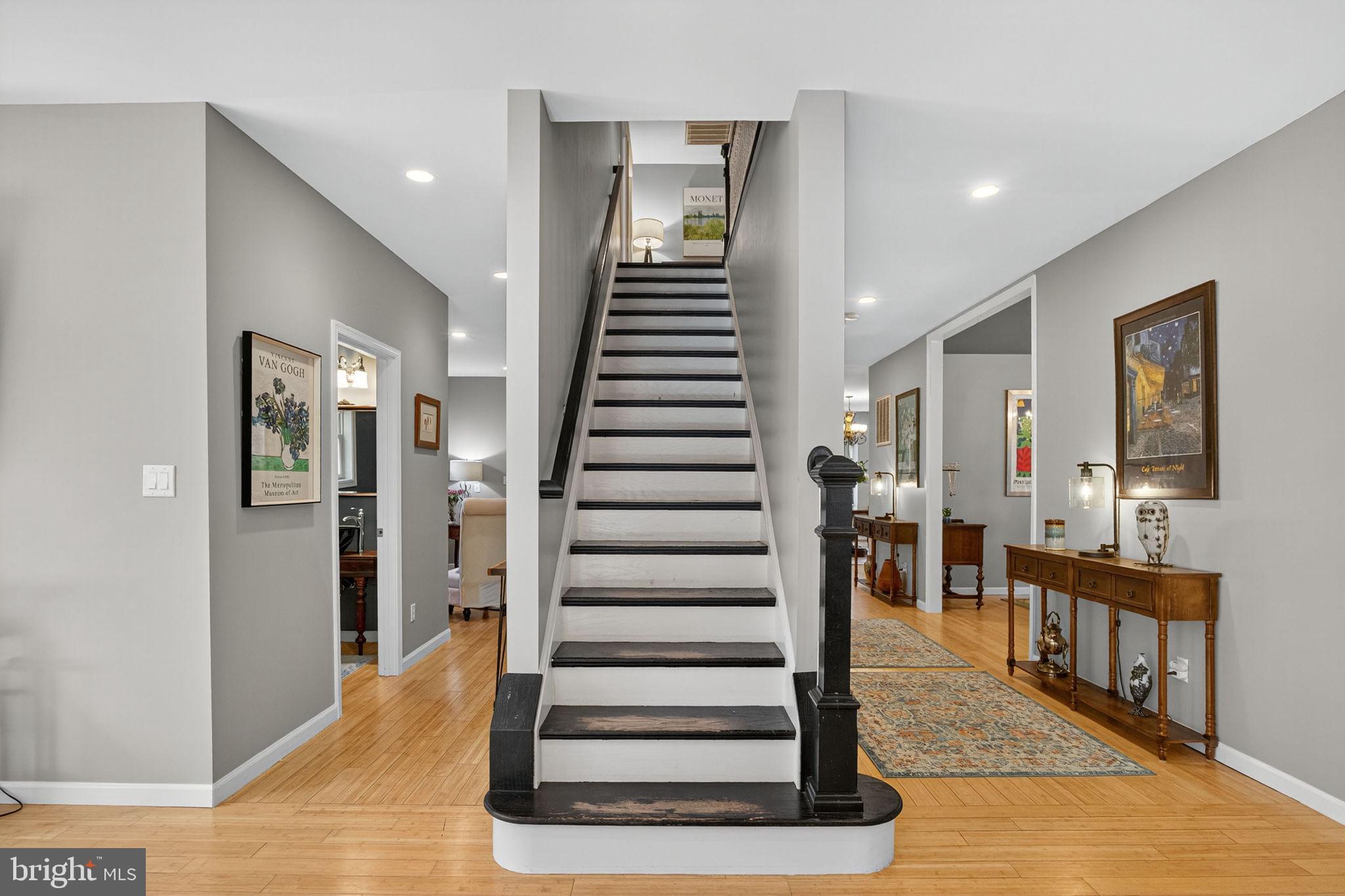 700 Battle Mountain Road Amissville, VA 20106 - Photo 20 of 64 a view of entryway and hall with wooden floor