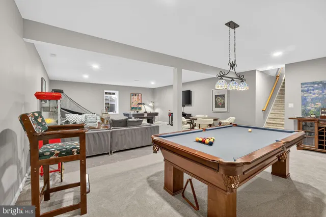 a view of backyard with green space