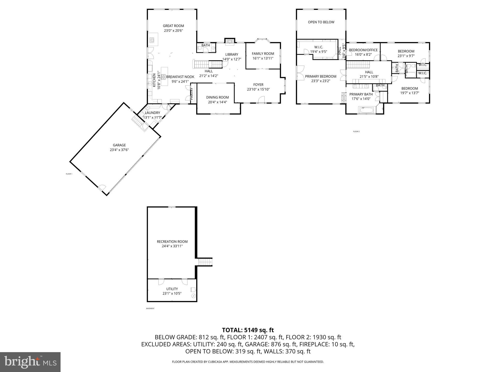 700 Battle Mountain Road Amissville, VA 20106 - Photo 64 of 64 Floor Plan