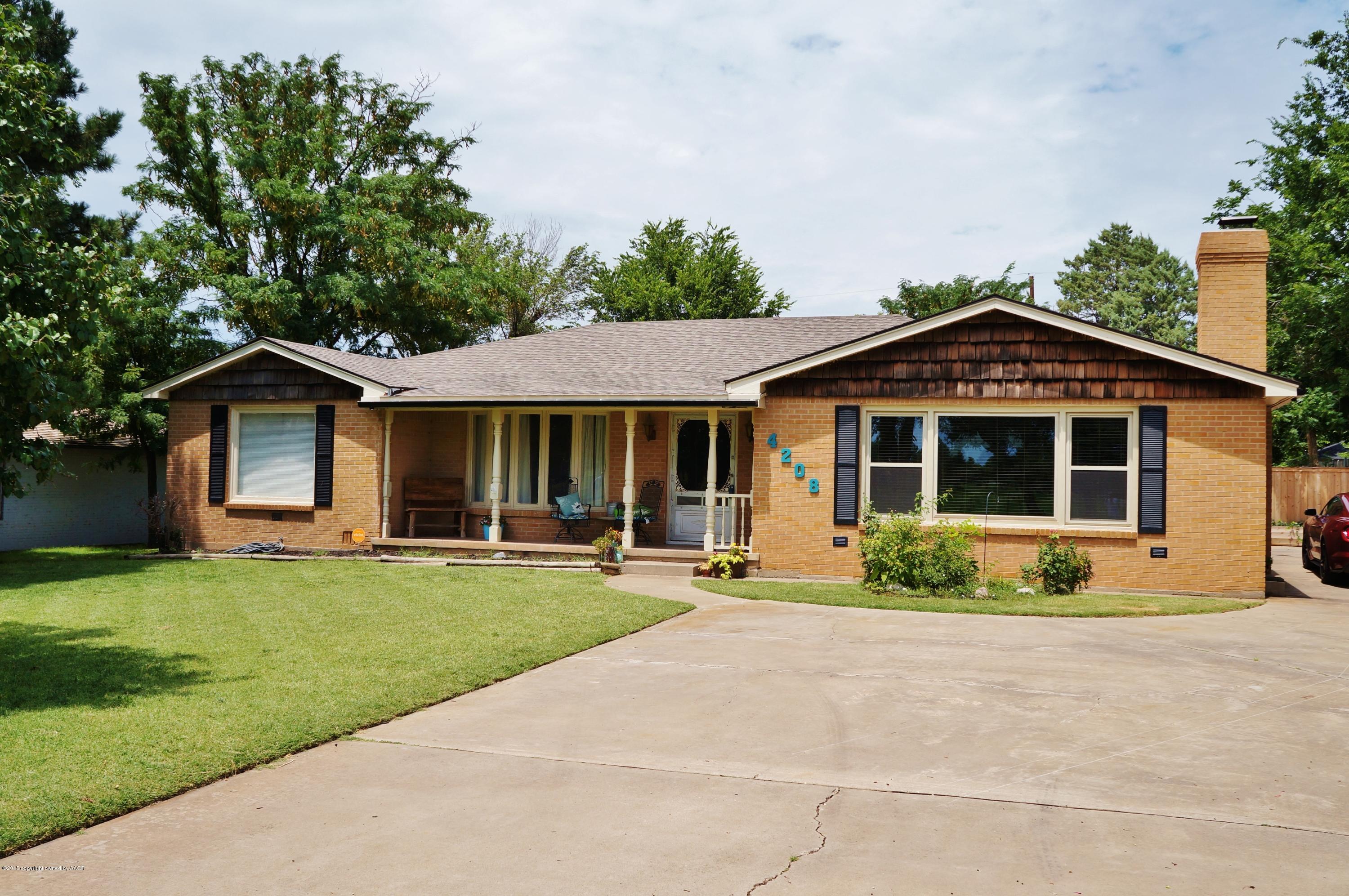 4208 Gem Lake Road Amarillo, TX 79106 - Photo 2 of 28 Front