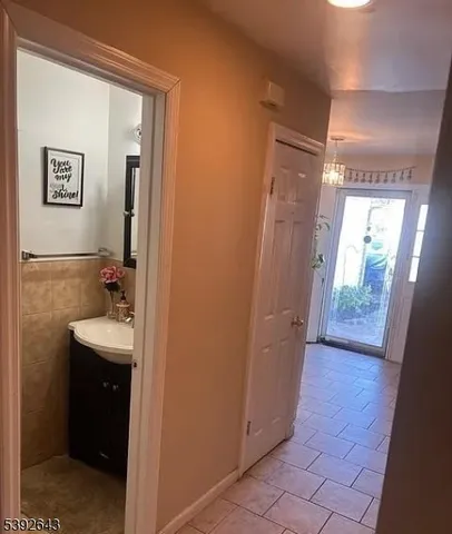 a view of a bathroom