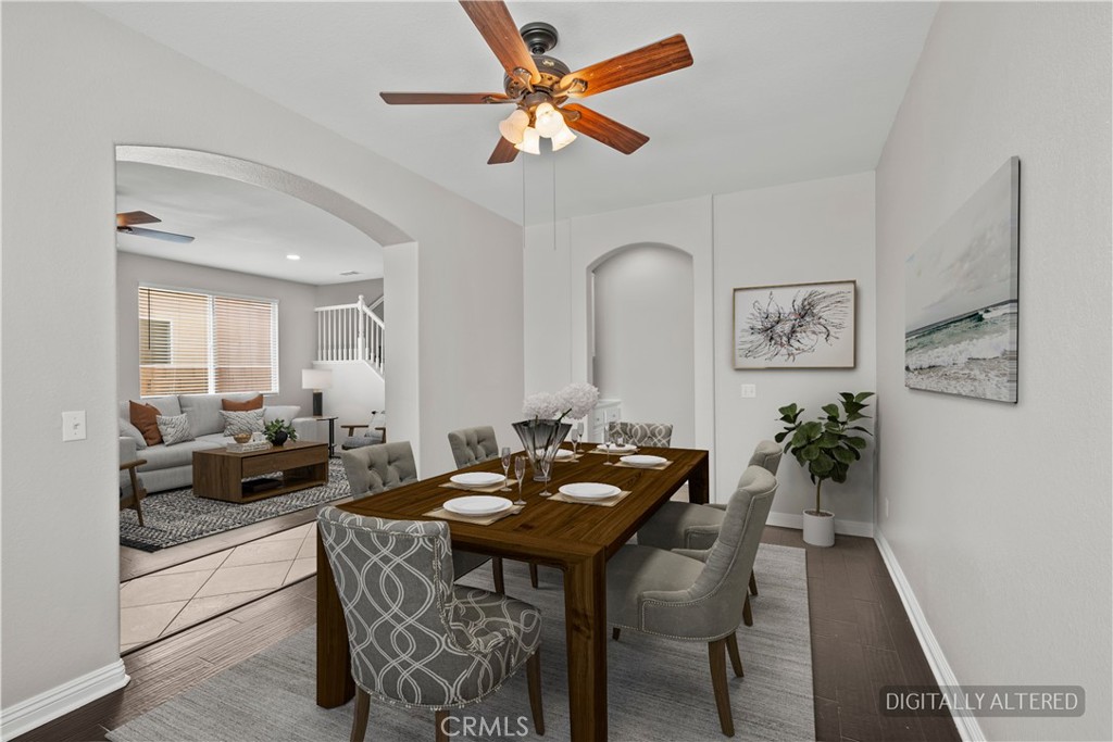 5741 Spice Street Lancaster, CA 93536 - Photo 10 of 44 Dining virtually staged
