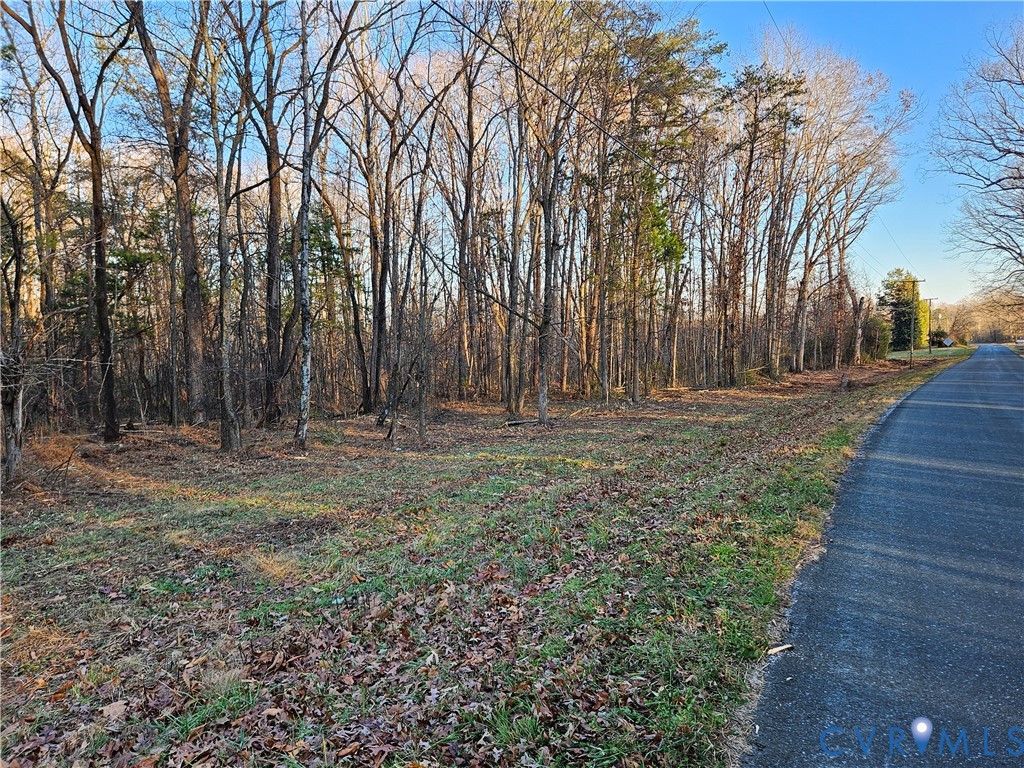a view of outdoor space with trees