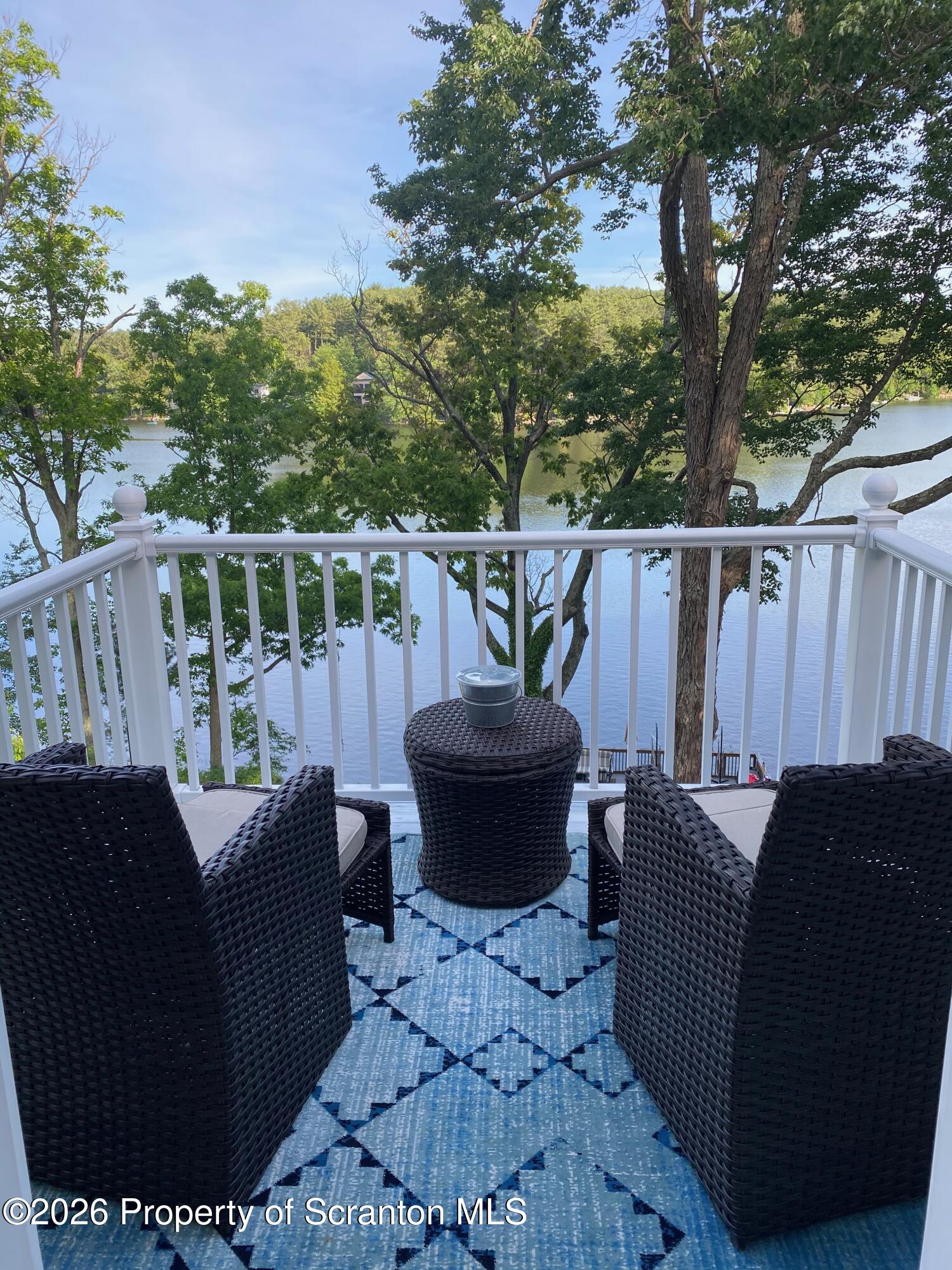 155 Baylor Road Nicholson, PA 18446 - Photo 19 of 53 a view of a deck with furniture
