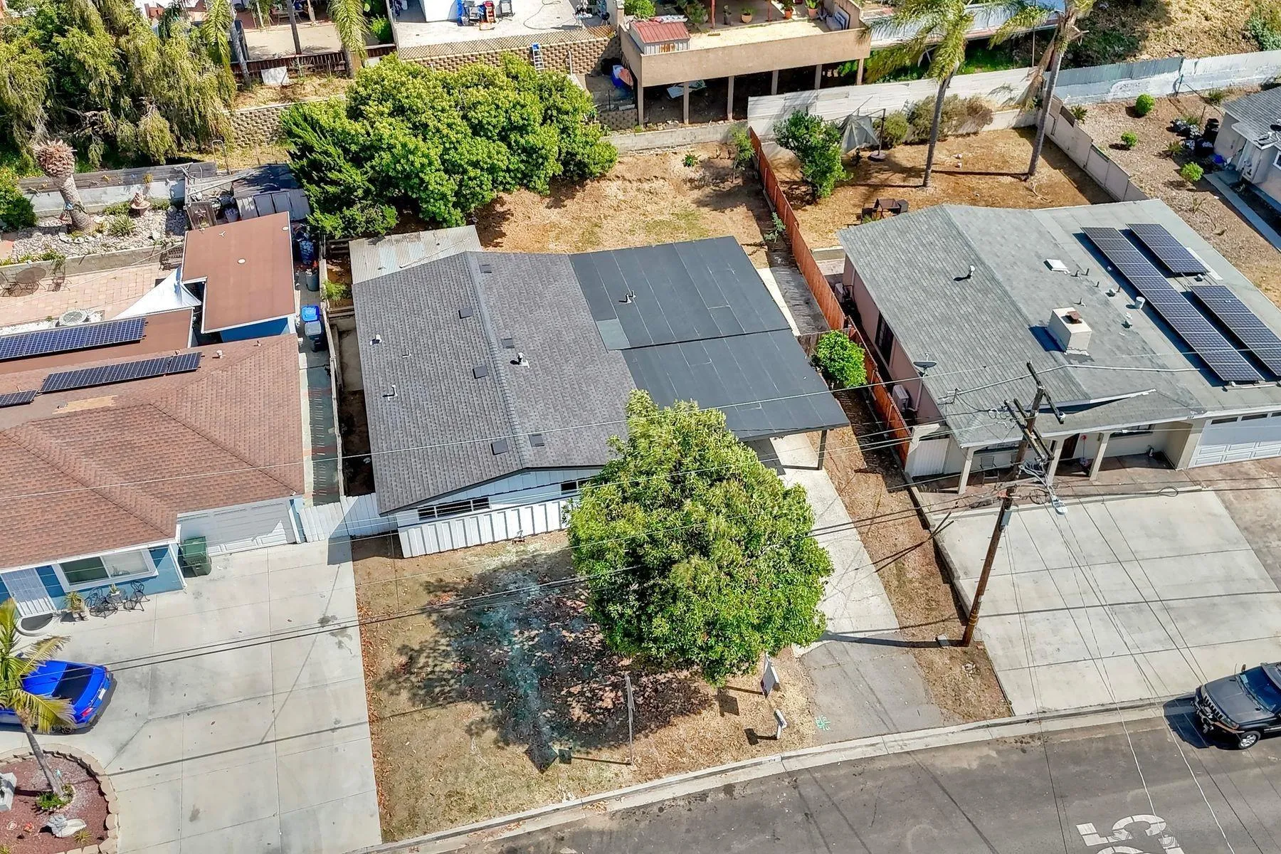 578 East Indian Rock Road Vista, CA 92084 - Photo 14 of 30 an aerial view of a house with outdoor space