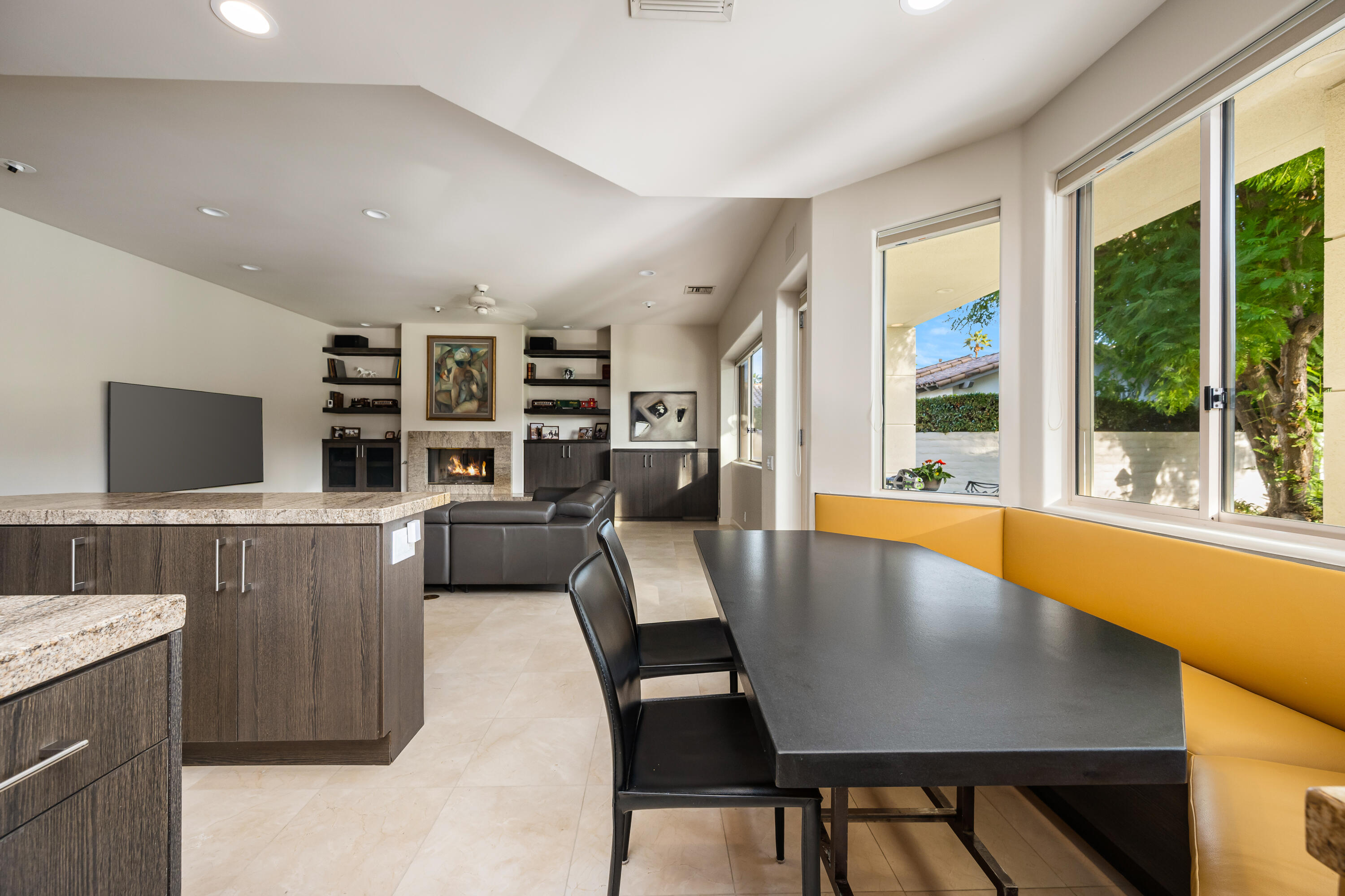 40745 Morningstar Road Rancho Mirage, CA 92270 - Photo 25 of 72 a view of a dining room with furniture and window