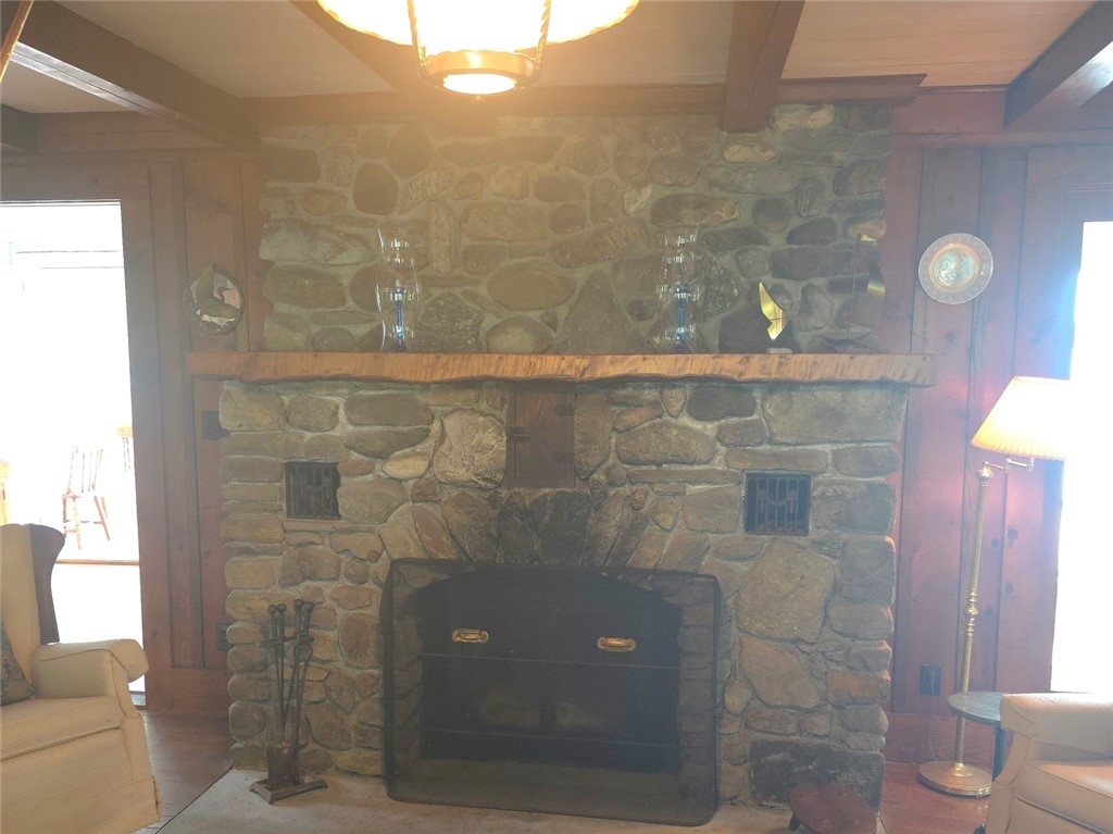 115 Log Cabin Road Otsego, NY 13439 - Photo 48 of 49 Stone fireplace