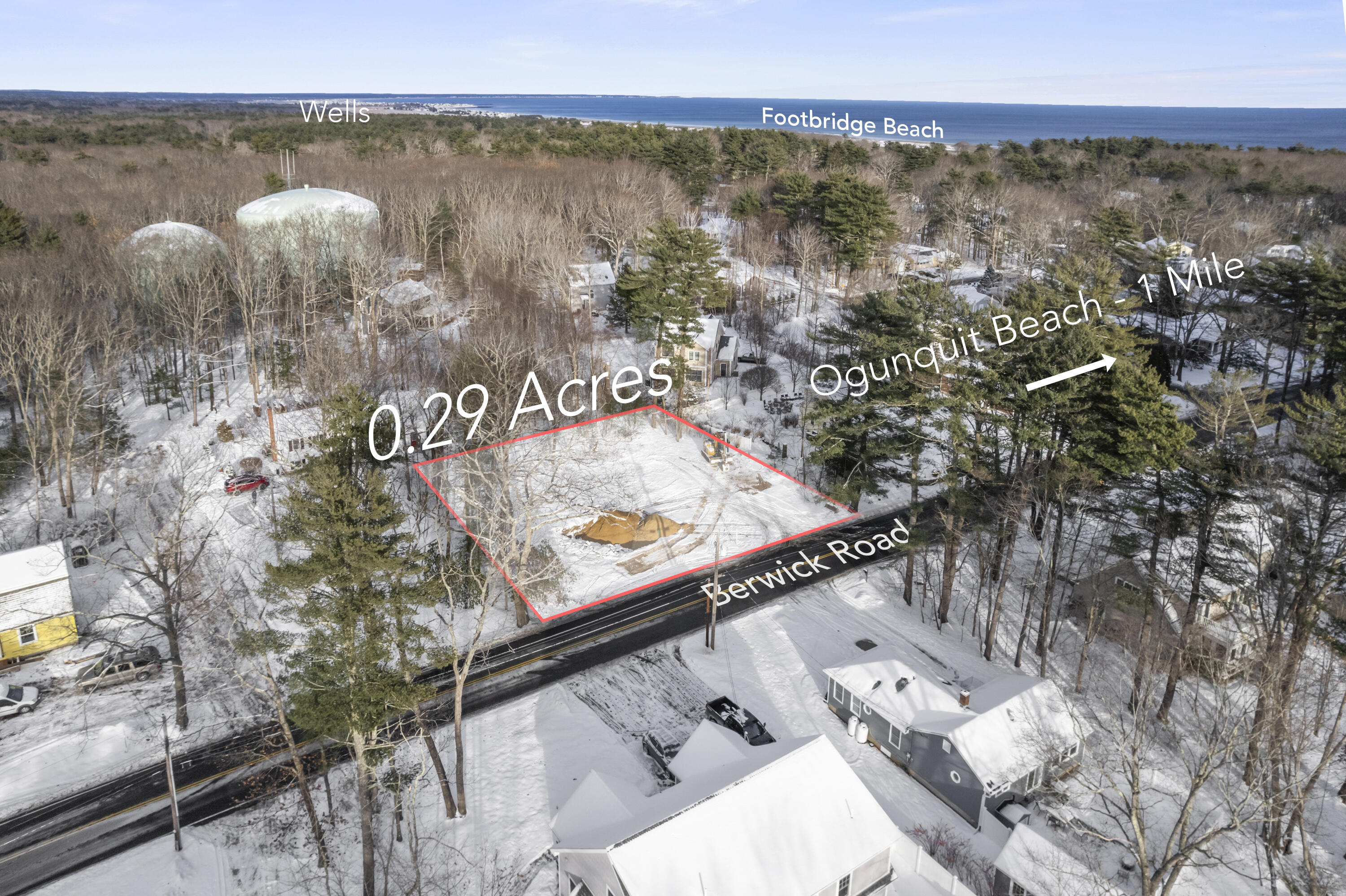 248 Berwick Road Ogunquit, ME 03907 - Photo 2 of 10 Aerial Facing Wells