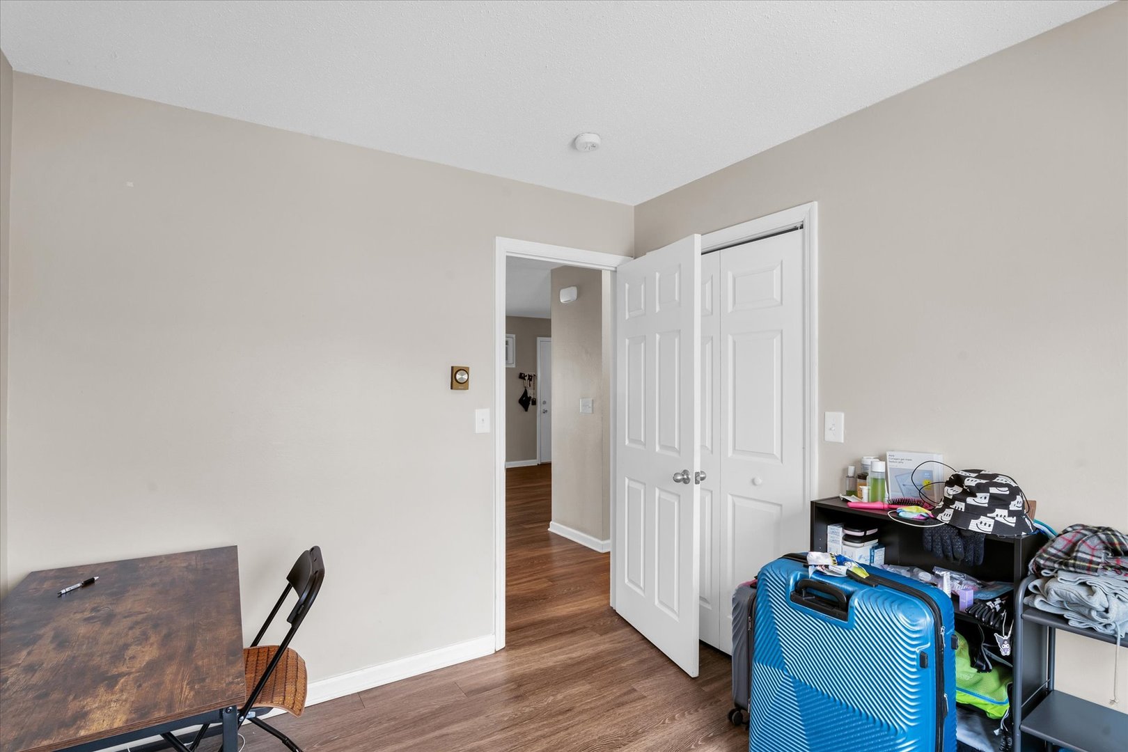309 West Springfield Avenue Urbana, IL 61801 - Photo 30 of 35 a view of a workspace with furniture and wooden floor
