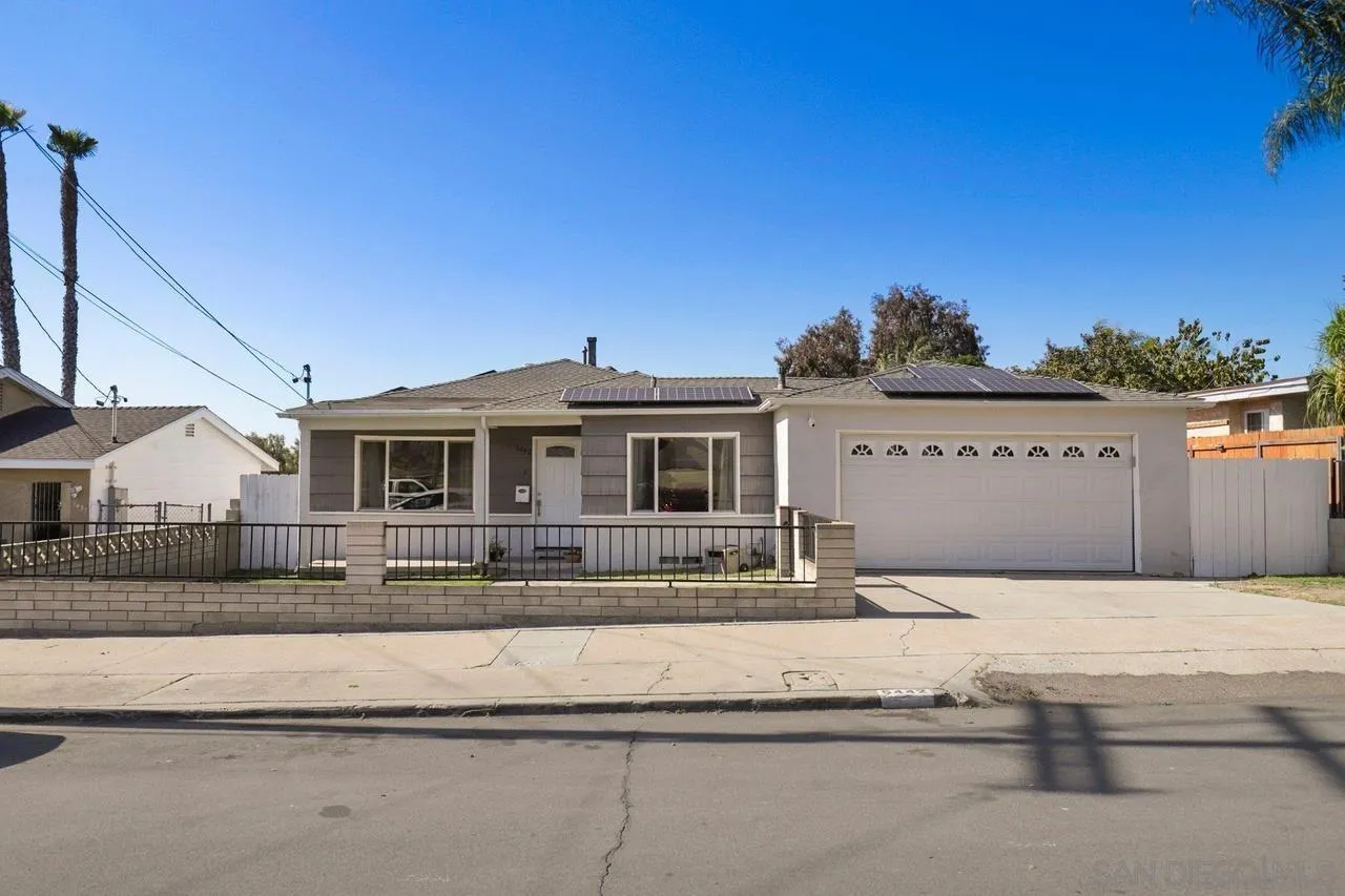5442 San Onofre Terrace San Diego, CA 92114 - Photo 2 of 29 a view of a house with a big yard
