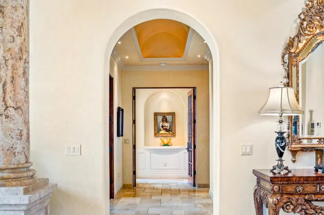 a view of a living room