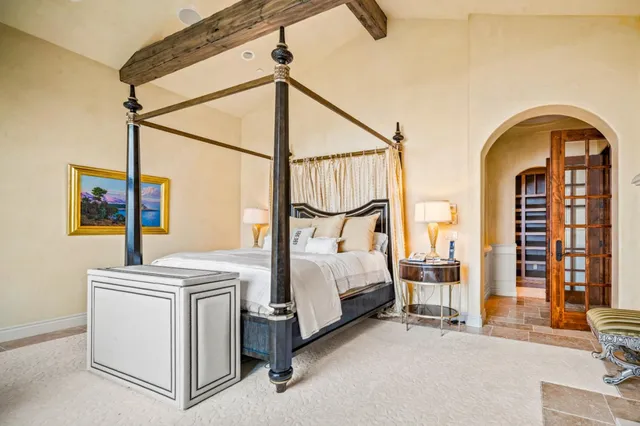 a view of a livingroom with furniture and a fireplace