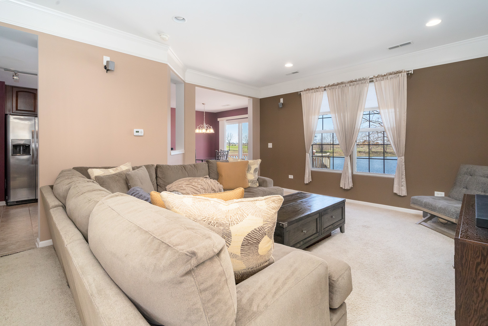 15316 Pinewood Road Lockport, IL 60441 - Photo 14 of 31 a living room with furniture and large windows